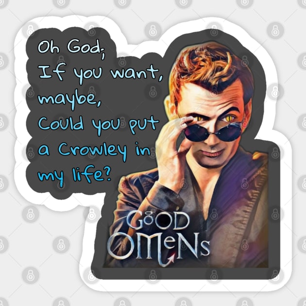 Good Omens Sticker by ErianRowan